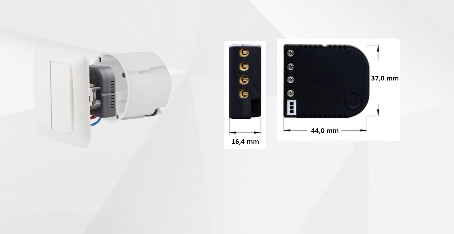 WLAN-Modul für 2-fach Schalter inkl. Stromüberwachung