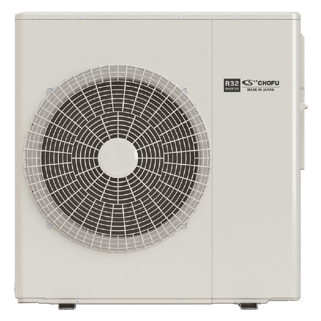 10kW Chofu Inverter Wärmepumpe R32