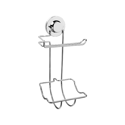 Cornat Doppel-WC-Papierhalter 3 in 1 (chrom)