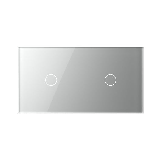 Livolo Kombination aus Dimmer und Lichtschalter in grau