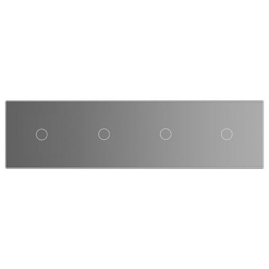 LIVOLO Glasblende für Sensor Wandschalter in Grau