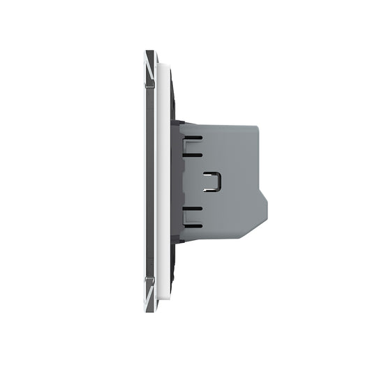 LIVOLO Funk Touch Lichtschalter mit Glasblende in Weiß