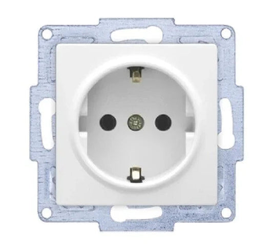 GÜNSAN VISAGE Schalterprogramme: Unterputz Weiß Steckdosen, Schalter, Taster, Jalousie Dimmer - WEIM24