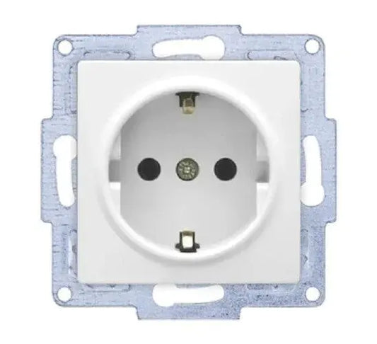 GÜNSAN Unterputz Schalterprogramme: Edle Steckdosen, Schalter, Taster und Jalousie Dimmer in Weiß - WEIM24