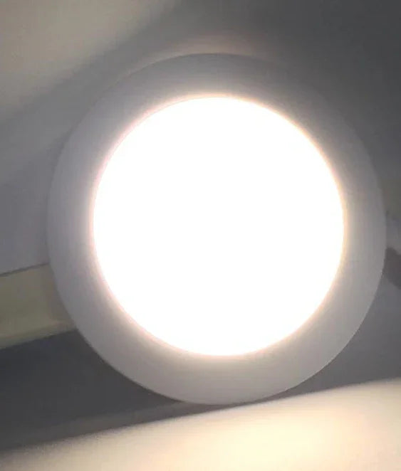 LED Panel Einbaustrahler Rund Eckig 9 Watt Naturweiß Warmweiß Dimmbarkeit - WEIM24