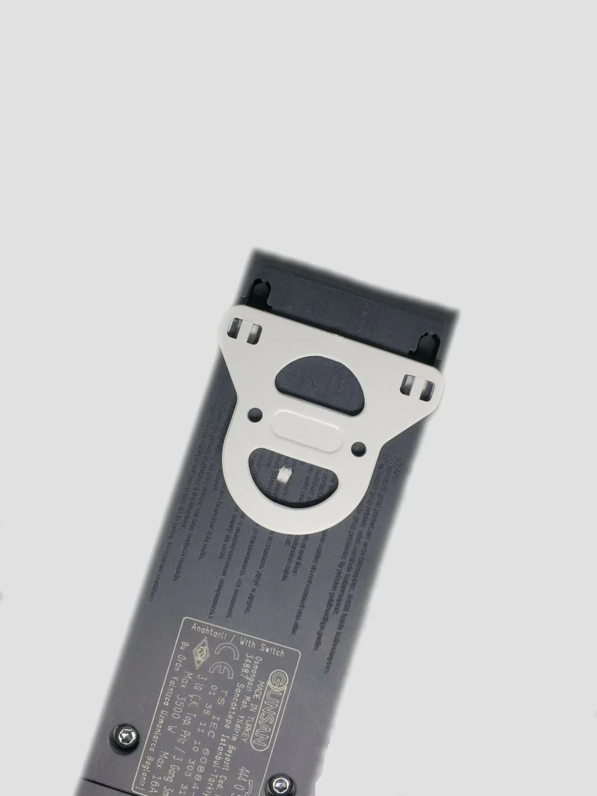 Steckdosenleiste mit USB Kindersicherung 3er Set 3M mit Schalter und Wandbefestigung - WEIM24