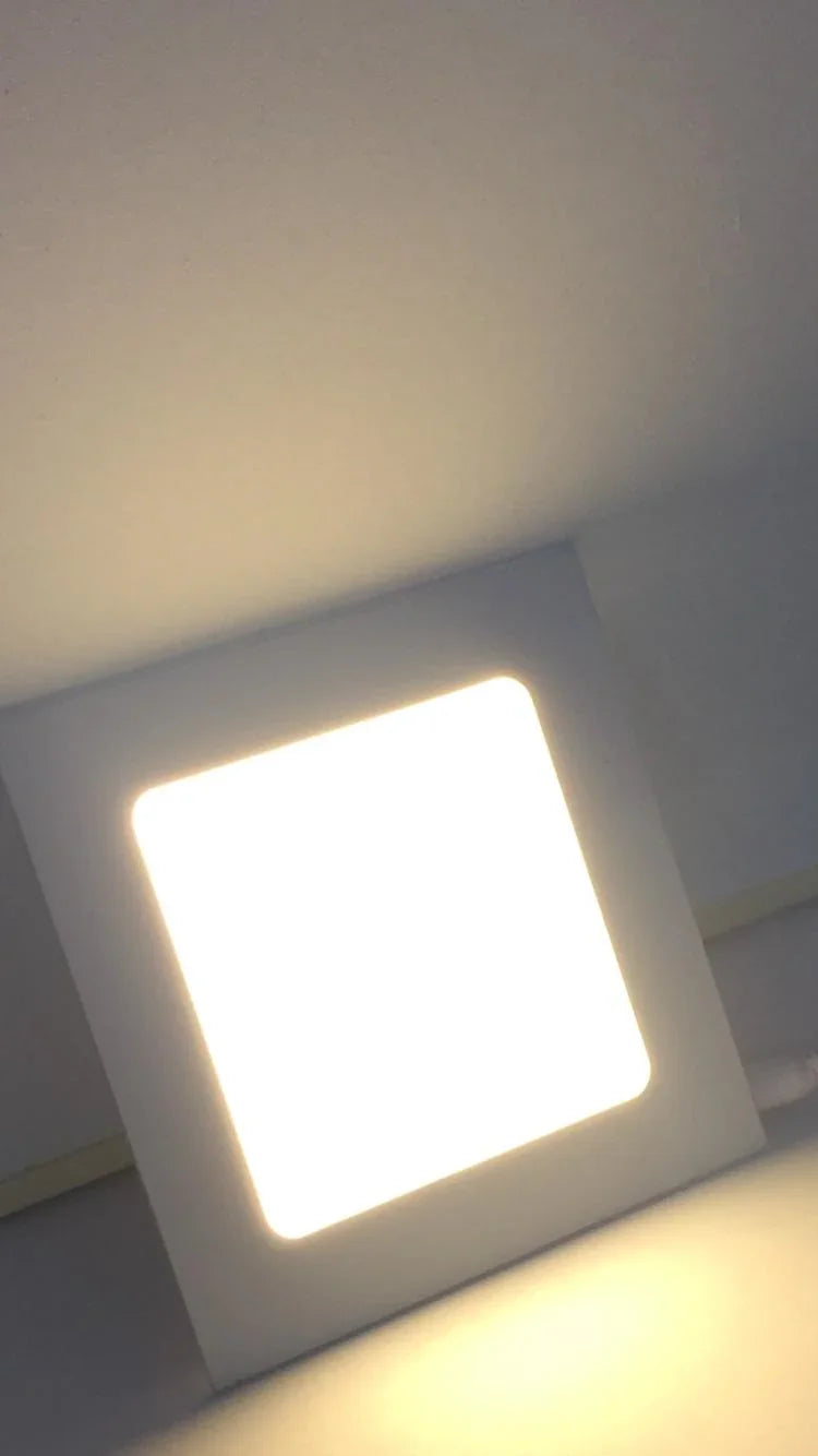 LED Einbaustrahler 6 Watt Rund Eckig Naturweiß Warmweiß - WEIM24