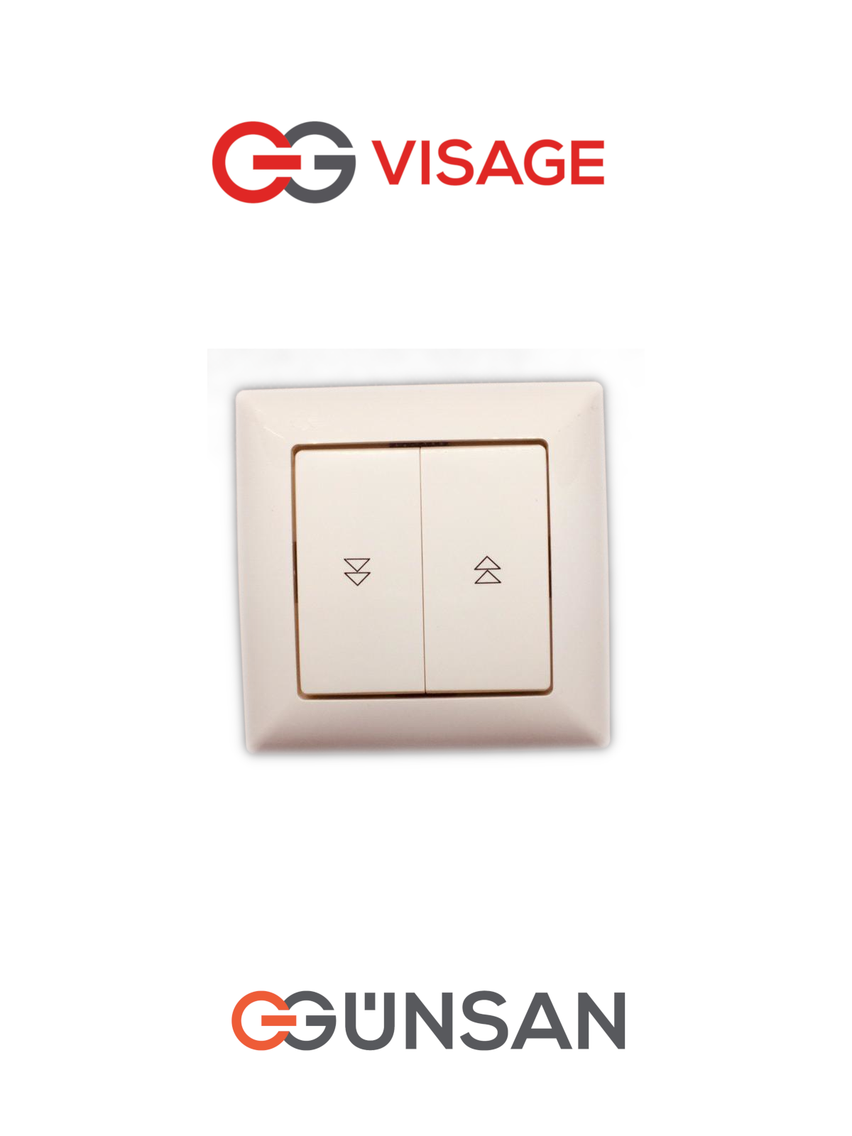 Schuko Steckdose Dimmer Unterputz Jalousie Schalter Taster TV Visage Cremeweiß - WEIM24