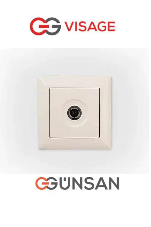 Schuko Steckdose Dimmer Unterputz Jalousie Schalter Taster TV Visage Cremeweiß - WEIM24
