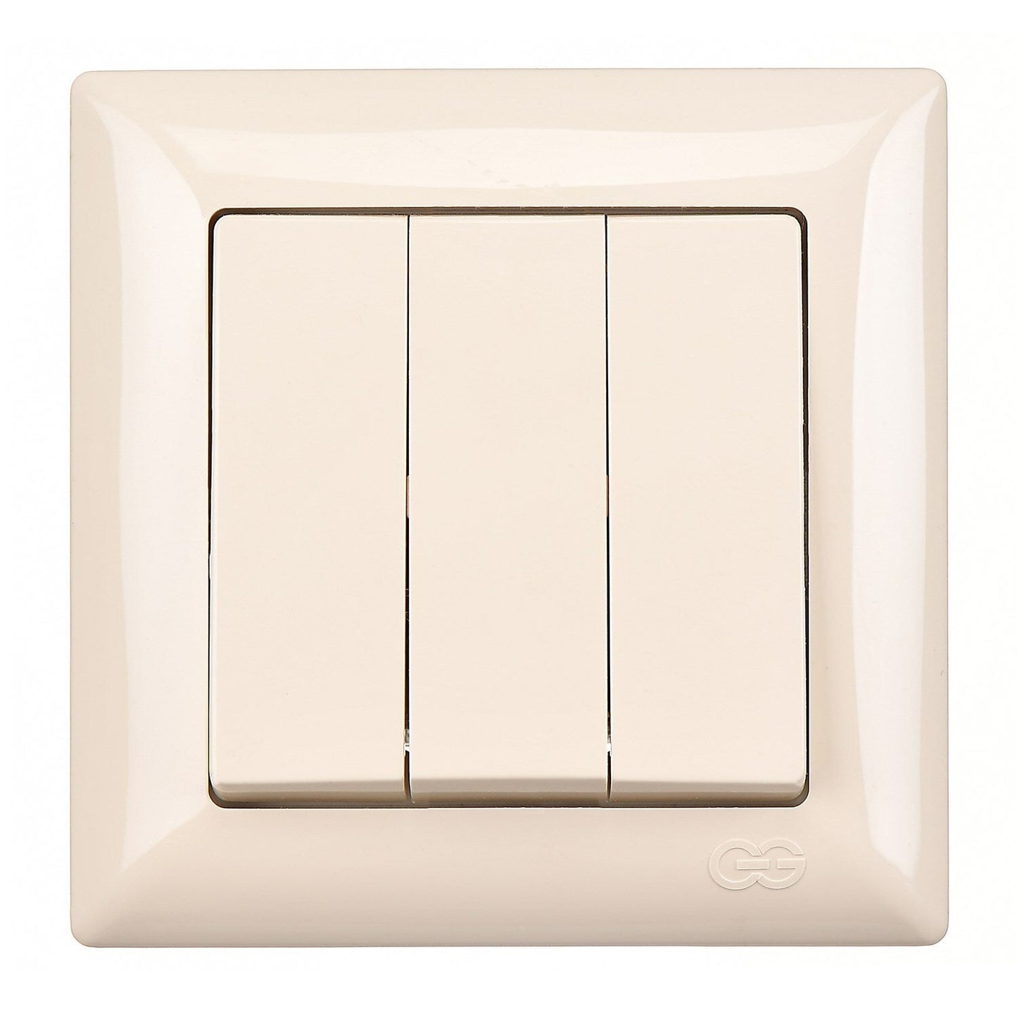 VISAGE Schuko Steckdose Dimmer Creme Jalousie Schalter Taster Rahmen Visage Unterputz - WEIM24