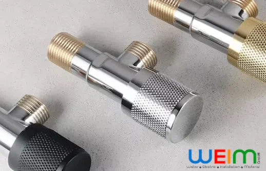 Eckventil Waschbecken Dusche 1/2" x 1/2" – Hochwertiges Design für Ihr Badezimmer - WEIM24