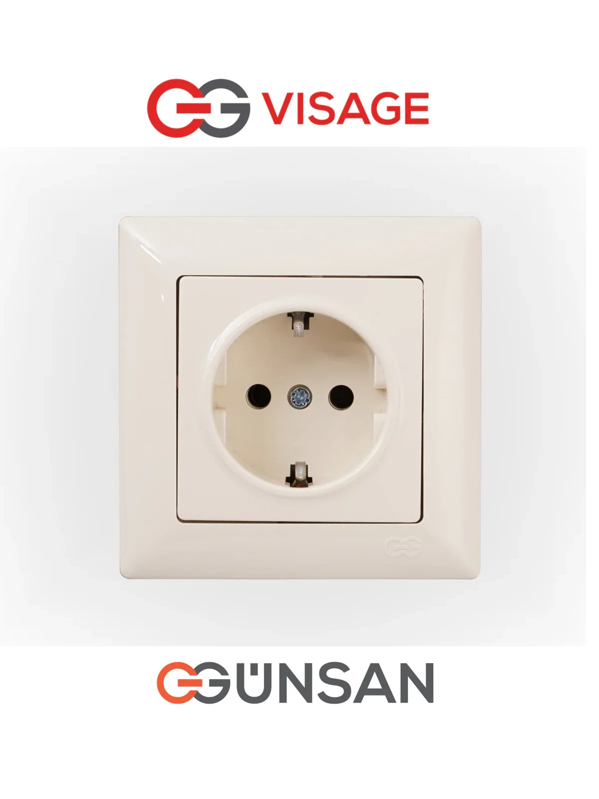 Schuko Steckdose Dimmer Unterputz Jalousie Schalter Taster TV Visage Cremeweiß - WEIM24