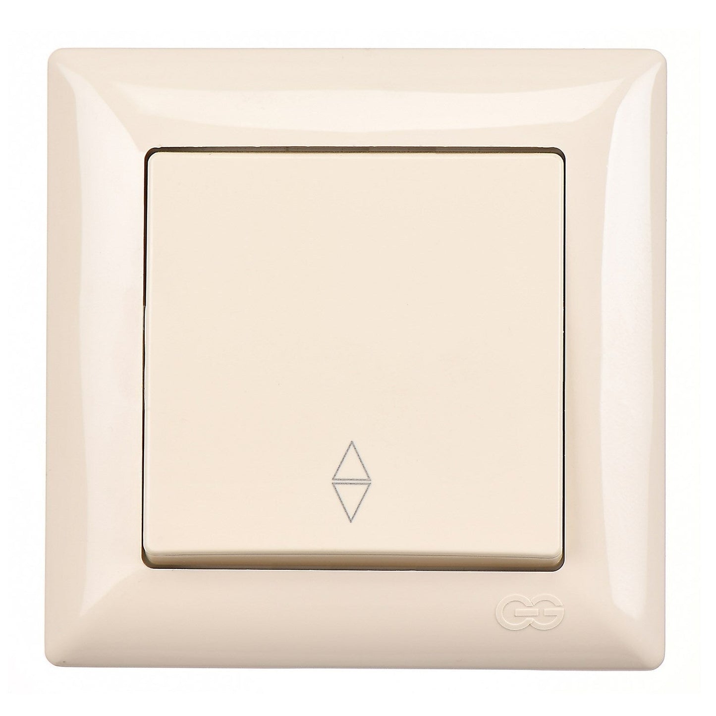 VISAGE Schuko Steckdose Dimmer Creme Jalousie Schalter Taster Rahmen Visage Unterputz - WEIM24