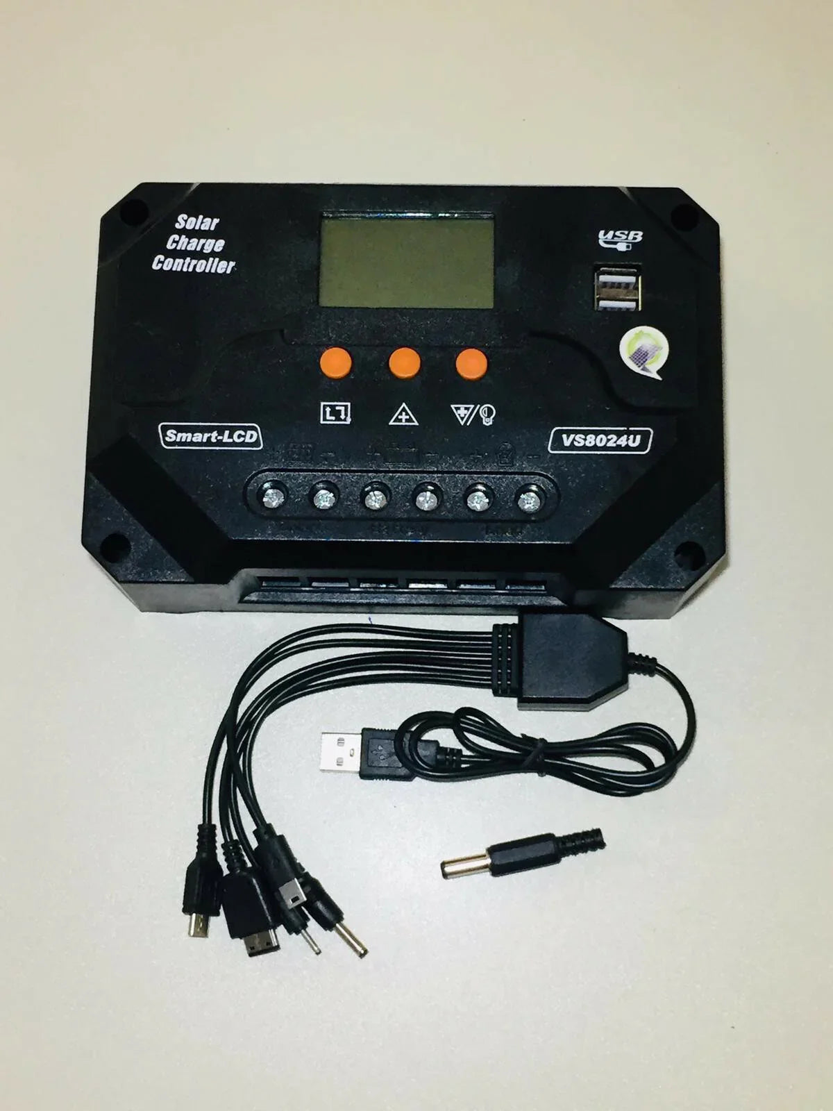 Effizienter Solarregler 80A 12V 24V mit USB für Solarpaneele - WEIM24