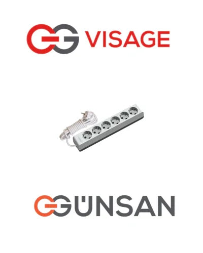 3er Steckdosenleiste mit Kindersicherung 2M Schalter Wandbefestigung NEU - WEIM24