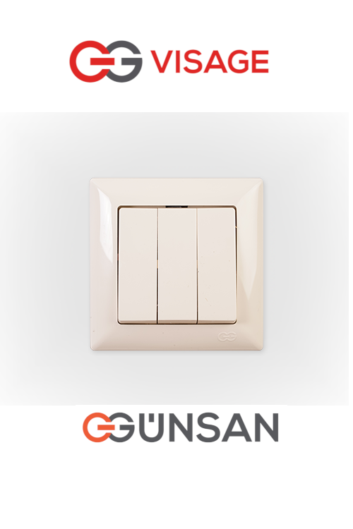 Schuko Steckdose Dimmer Unterputz Jalousie Schalter Taster TV Visage Cremeweiß - WEIM24