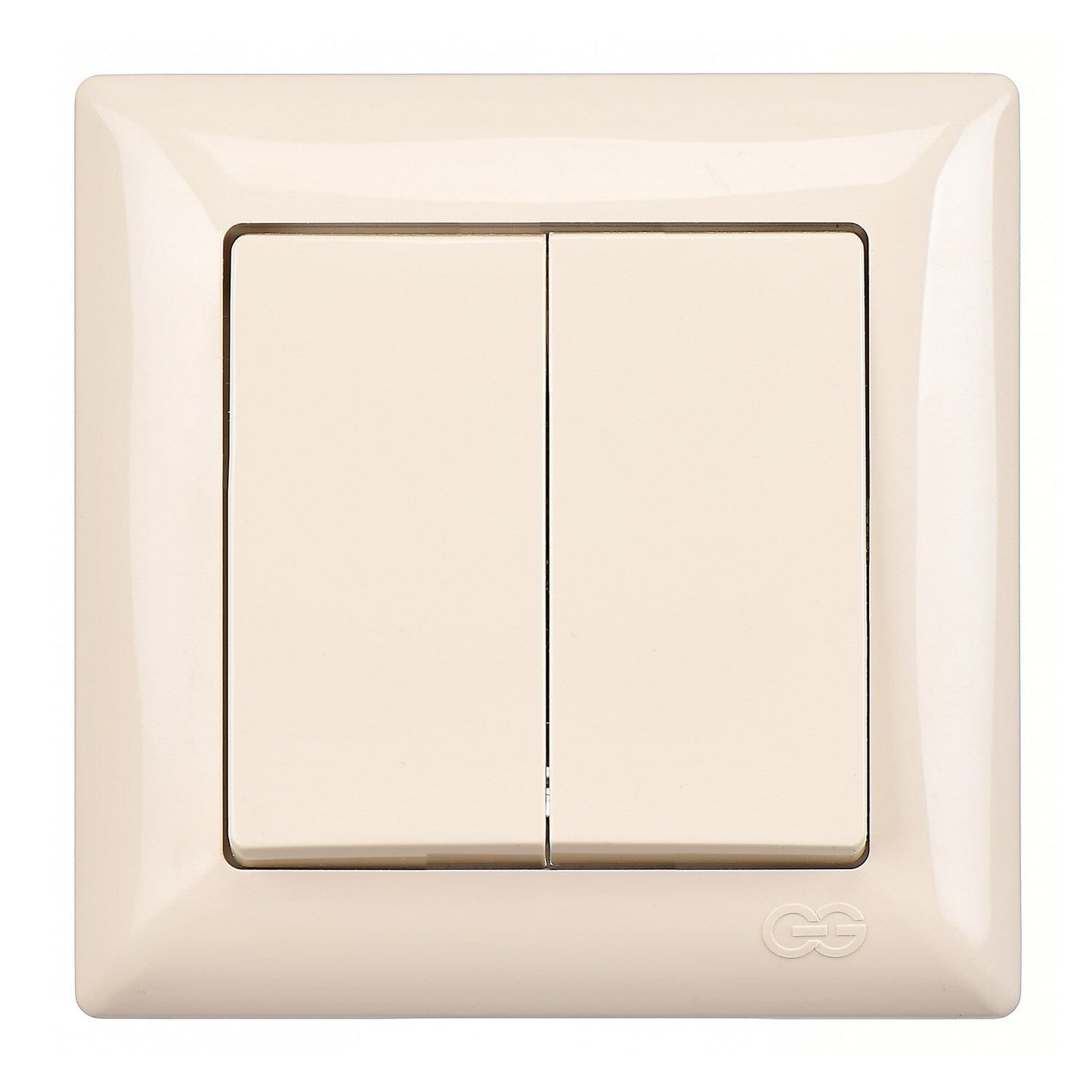 VISAGE Schuko Steckdose Dimmer Creme Jalousie Schalter Taster Rahmen Visage Unterputz - WEIM24