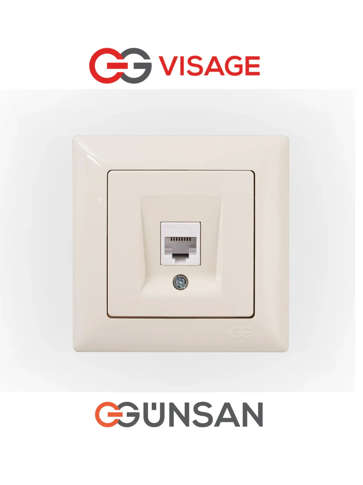 Schuko Steckdose Dimmer Unterputz Jalousie Schalter Taster TV Visage Cremeweiß - WEIM24