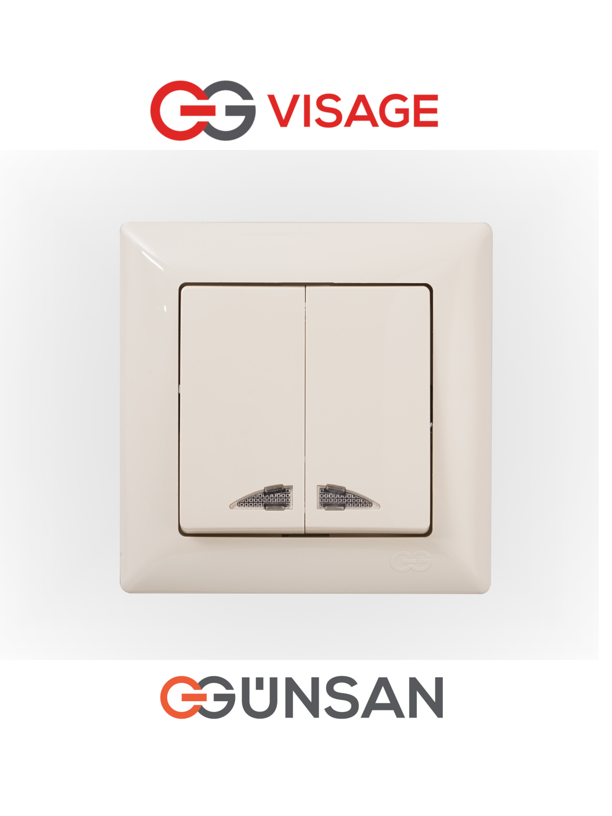 Schuko Steckdose Dimmer Unterputz Jalousie Schalter Taster TV Visage Cremeweiß - WEIM24