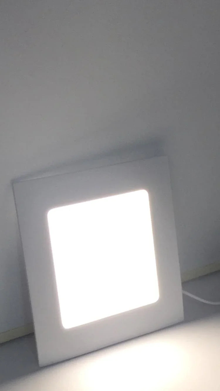 LED Einbaustrahler 6 Watt Rund Eckig Naturweiß Warmweiß - WEIM24