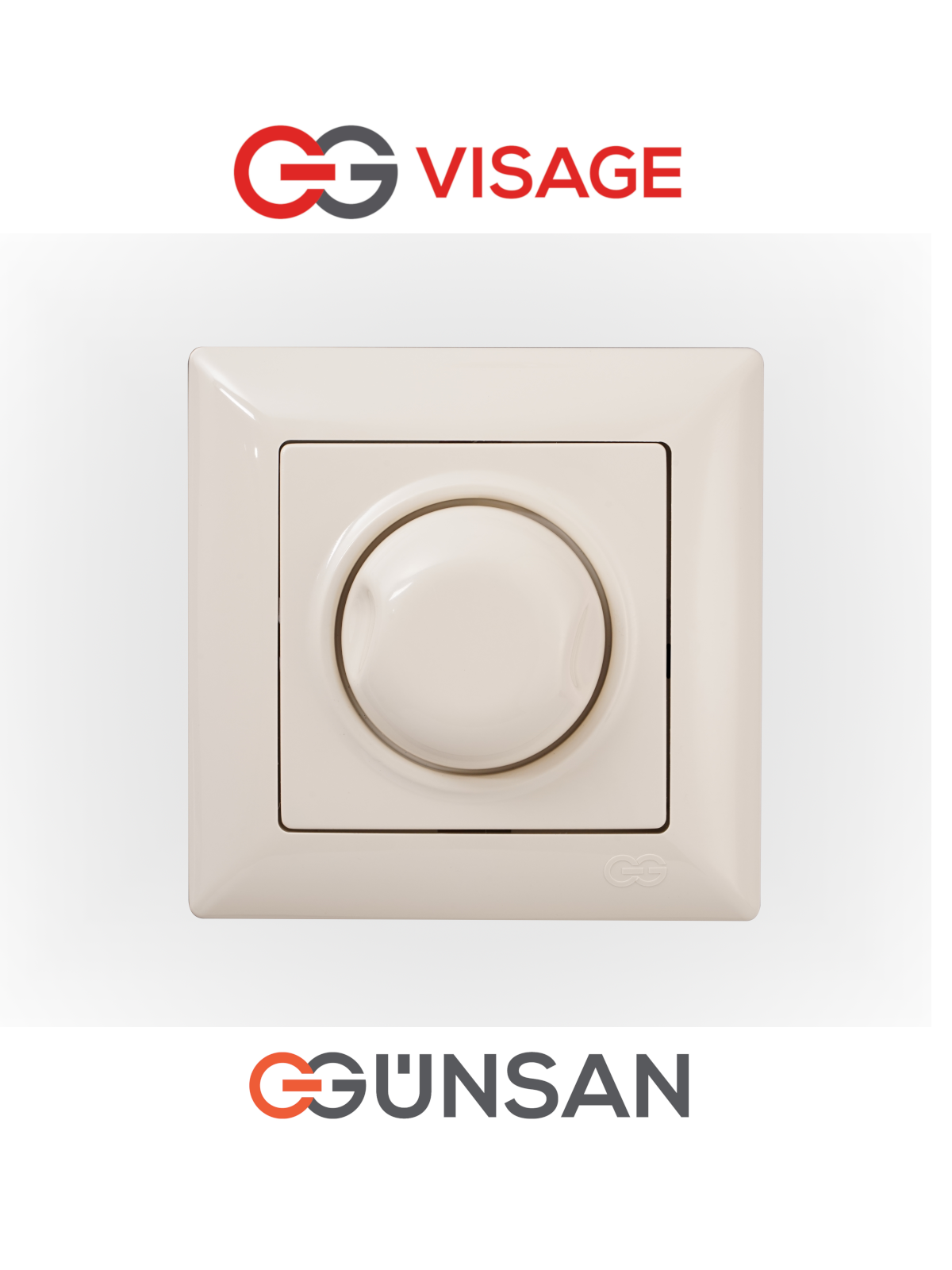 Schuko Steckdose Dimmer Unterputz Jalousie Schalter Taster TV Visage Cremeweiß - WEIM24