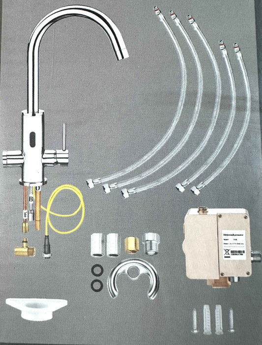 Cornat „SENSO“ Infrarot-Spültischarmatur (chrom)