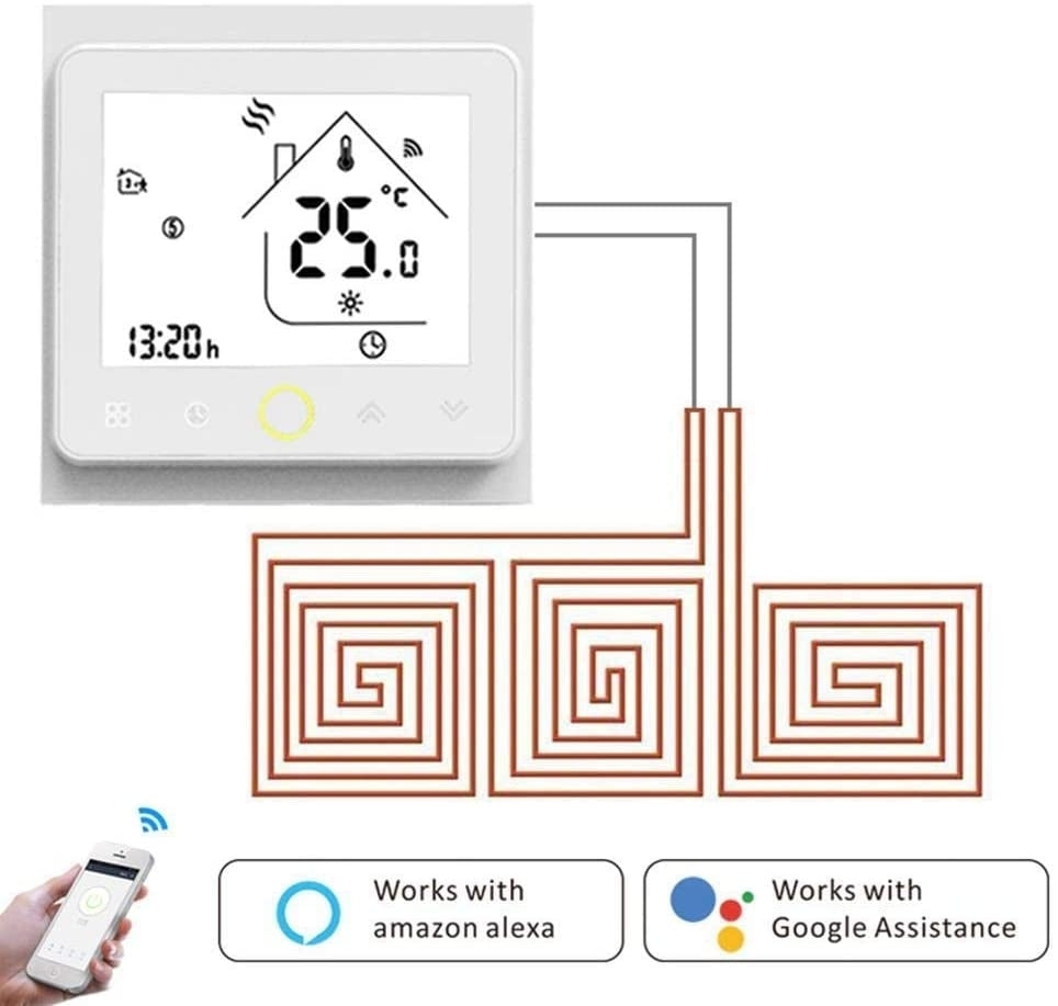 WLAN-Raumthermostat programmierbar