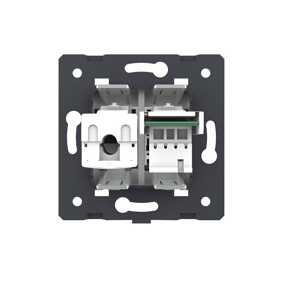 Livolo graues Telefon- und Netzwerk-Modul