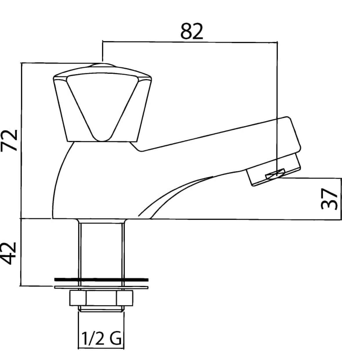 Aqua-Su „STANDARD“ Standventil