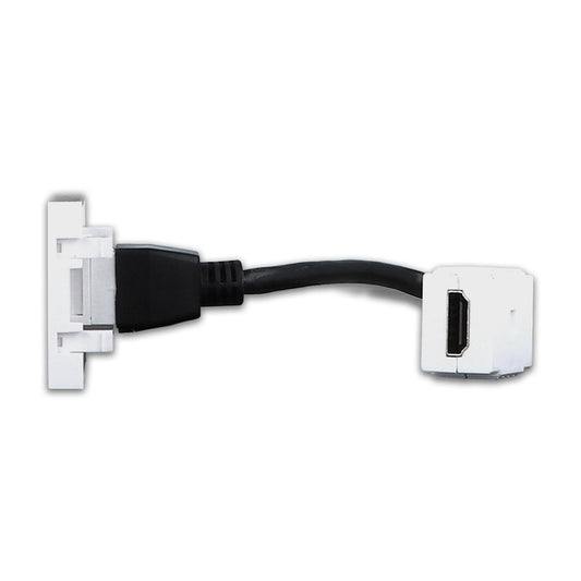 LIVOLO Einbau HDMI Kupplung mit flexiblen Kabel Unterputzmontage