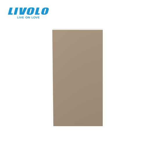 Livolo halbes, goldenes Wipp-Taster-Modul