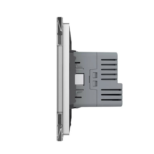 Livolo graue, einfache Steckdose mit USB-C 18W