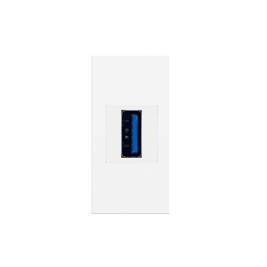 LIVOLO USB 3.0 Modul für Glasrahmen in Weiß