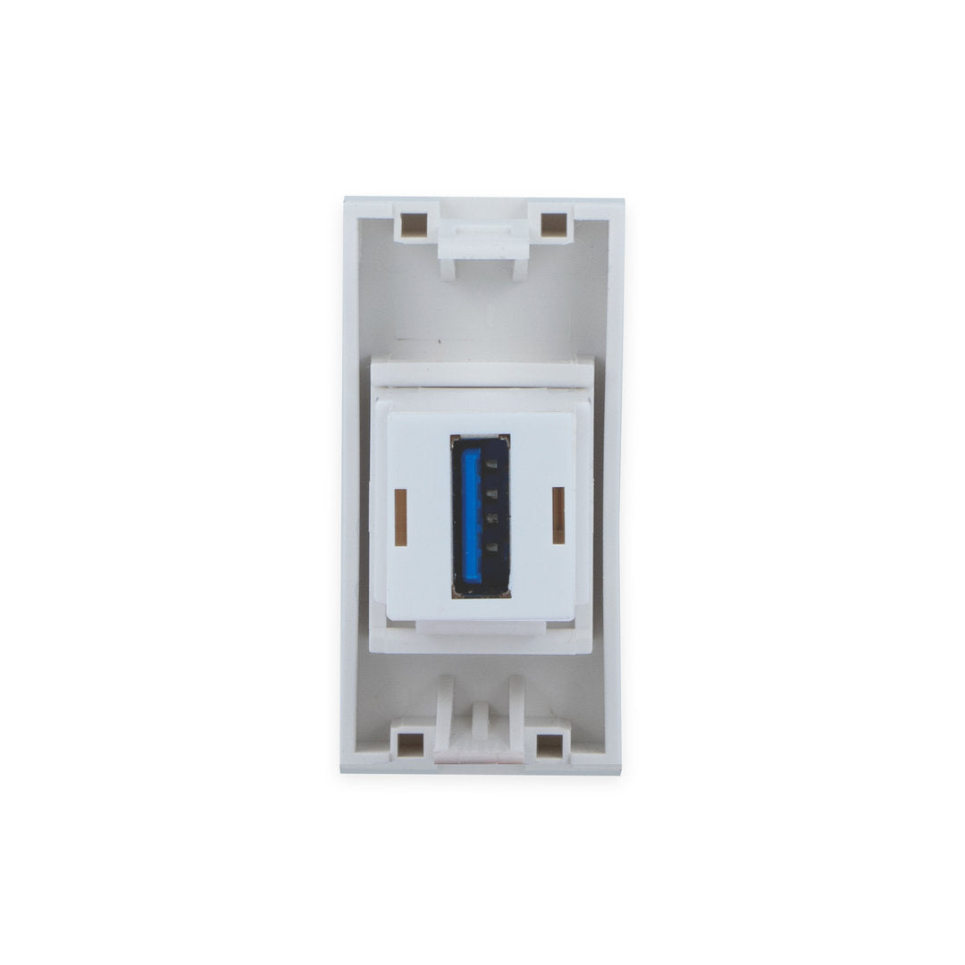 LIVOLO USB 3.0 Modul für Glasrahmen in Weiß