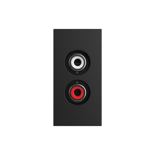 Livolo halbes Audio-Modul in Schwarz