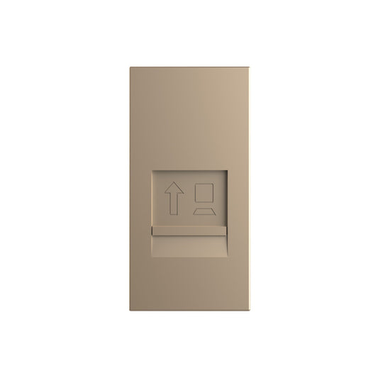 Livolo halbes, goldenes LAN-Modul CAT6A