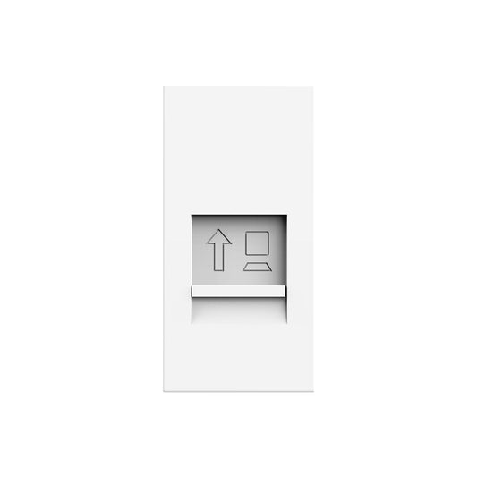 Livolo halbes LAN-Modul CAT6A in weiß