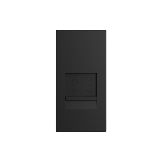 Livolo halbes Telefon-Modul in Schwarz