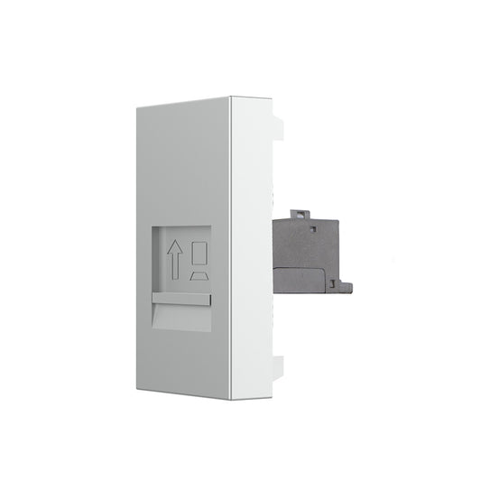 Livolo zweifaches, graues LAN-Modul CAT7 End-Dose