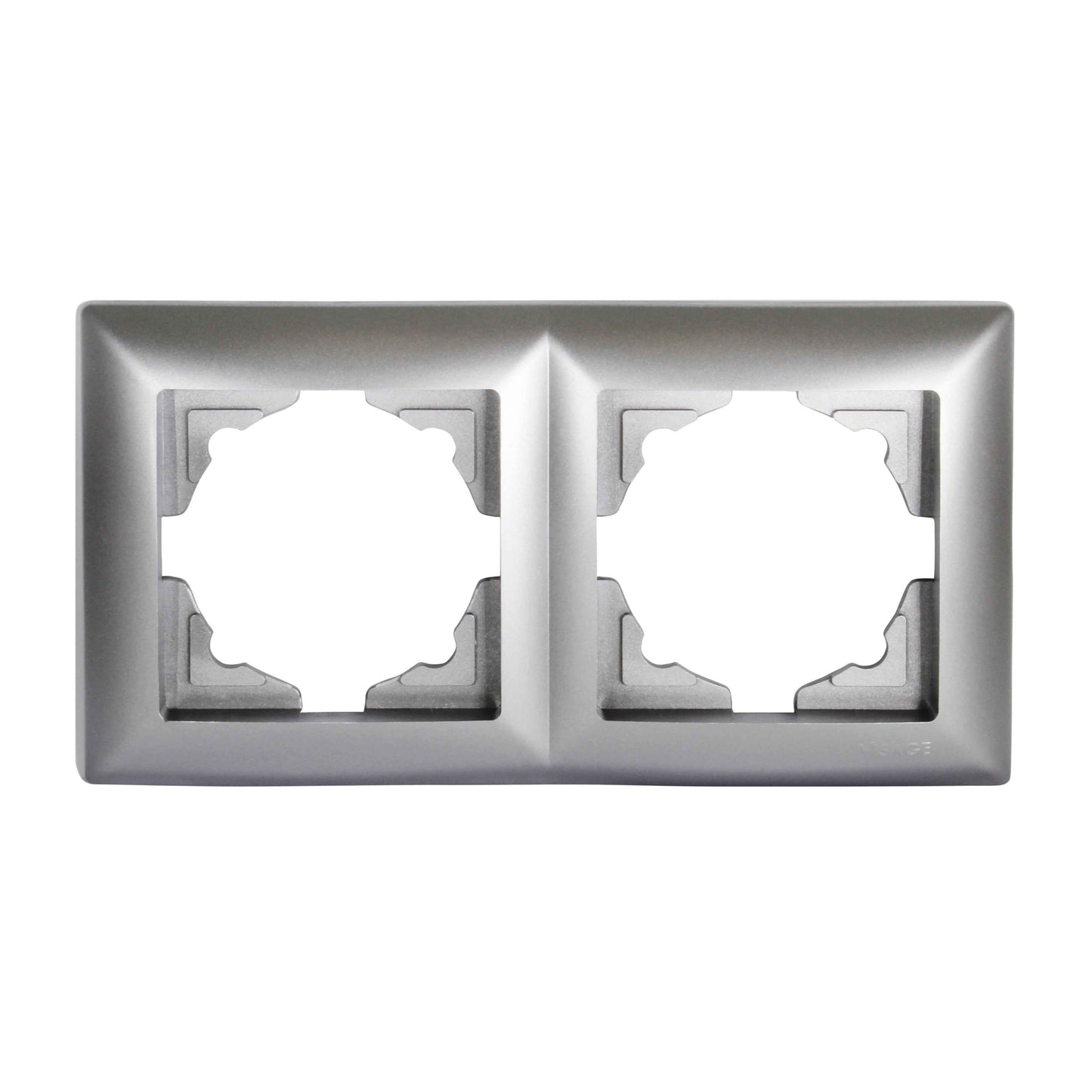 VISAGE Silber UP Schalterprogramme, Steckklemmen-System Schuko Steckdosen, Schalter, usie, Dimmer