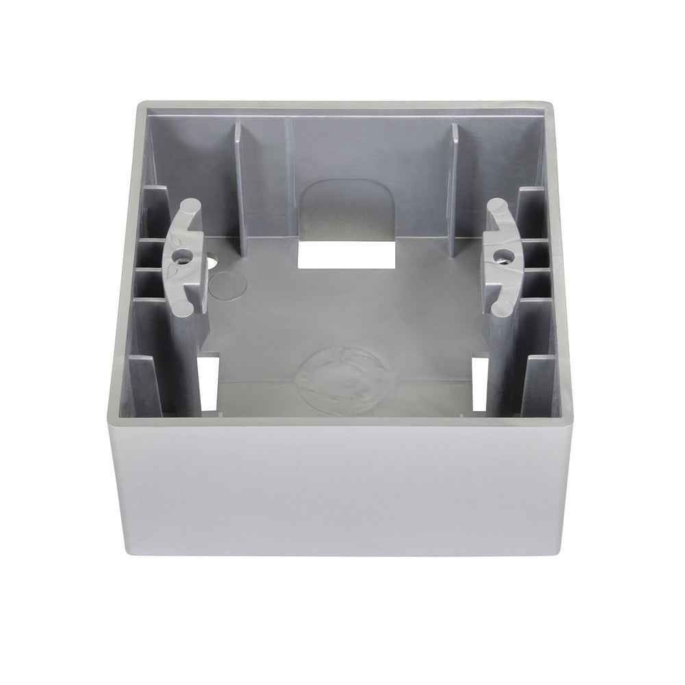 VISAGE Silber UP Schalterprogramme, Steckklemmen-System Schuko Steckdosen, Schalter, usie, Dimmer