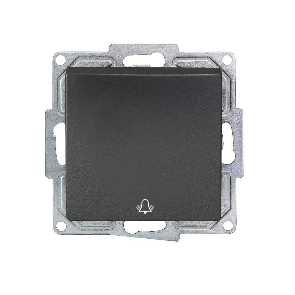 VISAGE Anthrazit-Grau UP Schalterprogramme, Steckklemmen-System Schuko Steckdosen, Schalter, usie, Dimmer