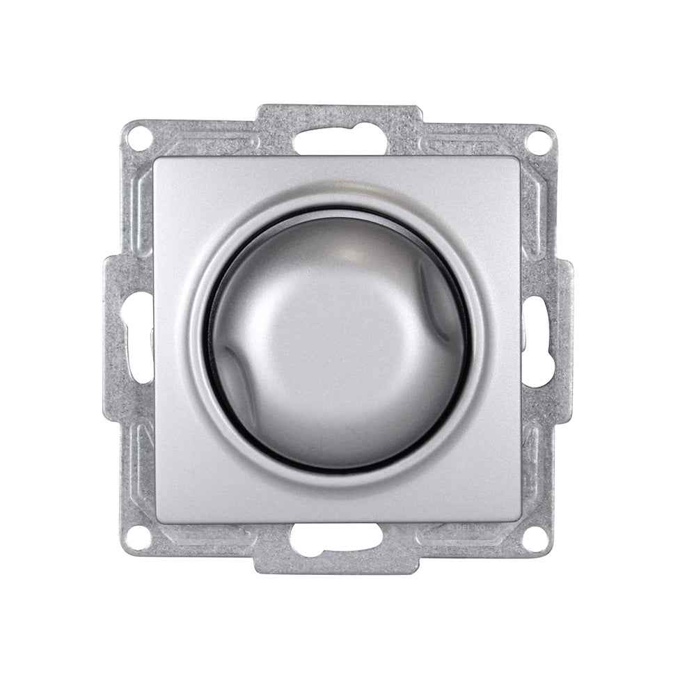 VISAGE Silber UP Schalterprogramme, Steckklemmen-System Schuko Steckdosen, Schalter, usie, Dimmer