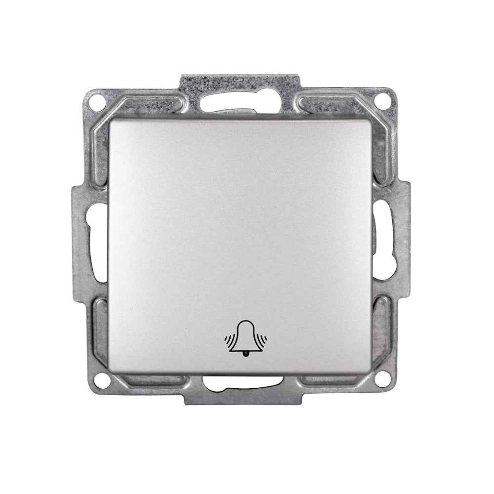 VISAGE Silber UP Schalterprogramme, Steckklemmen-System Schuko Steckdosen, Schalter, usie, Dimmer