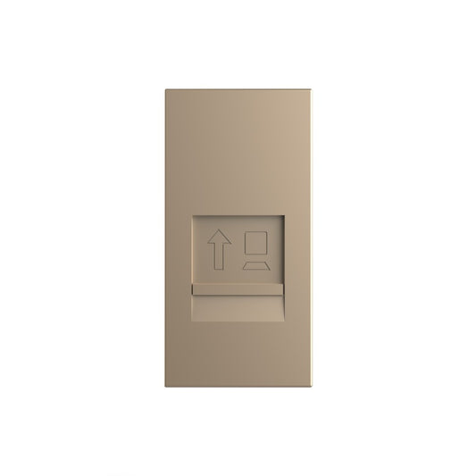 Livolo halbes, goldenes LAN-Modul CAT6