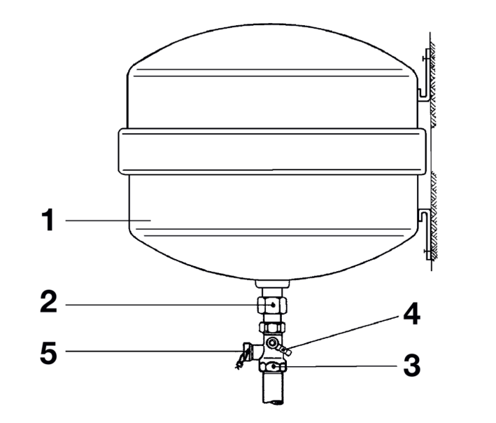 Kappenventil Messing 1" Afriso