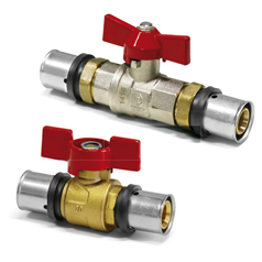 PIPETEC Pressfitting Aluverbund Bogen T-Stück für optimale Verbindung PIPETEC