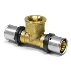Fitting Pressfitting PIPETEC TH & U Kontur Aluverbund Bogen Kupplung T-Stück