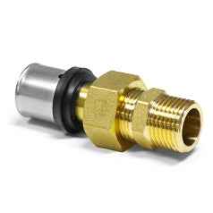 Fitting Pressfitting PIPETEC TH & U Kontur Aluverbund Bogen Kupplung T-Stück