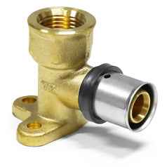 Fitting Pressfitting PIPETEC TH & U Kontur Aluverbund Bogen Kupplung T-Stück